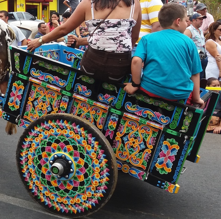 Oxcarts in Costa Rica