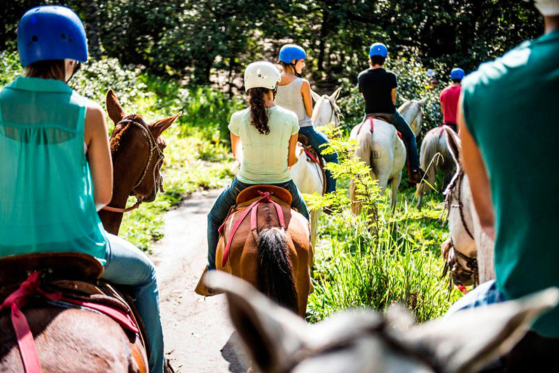 Horseback riding in Guanacaste